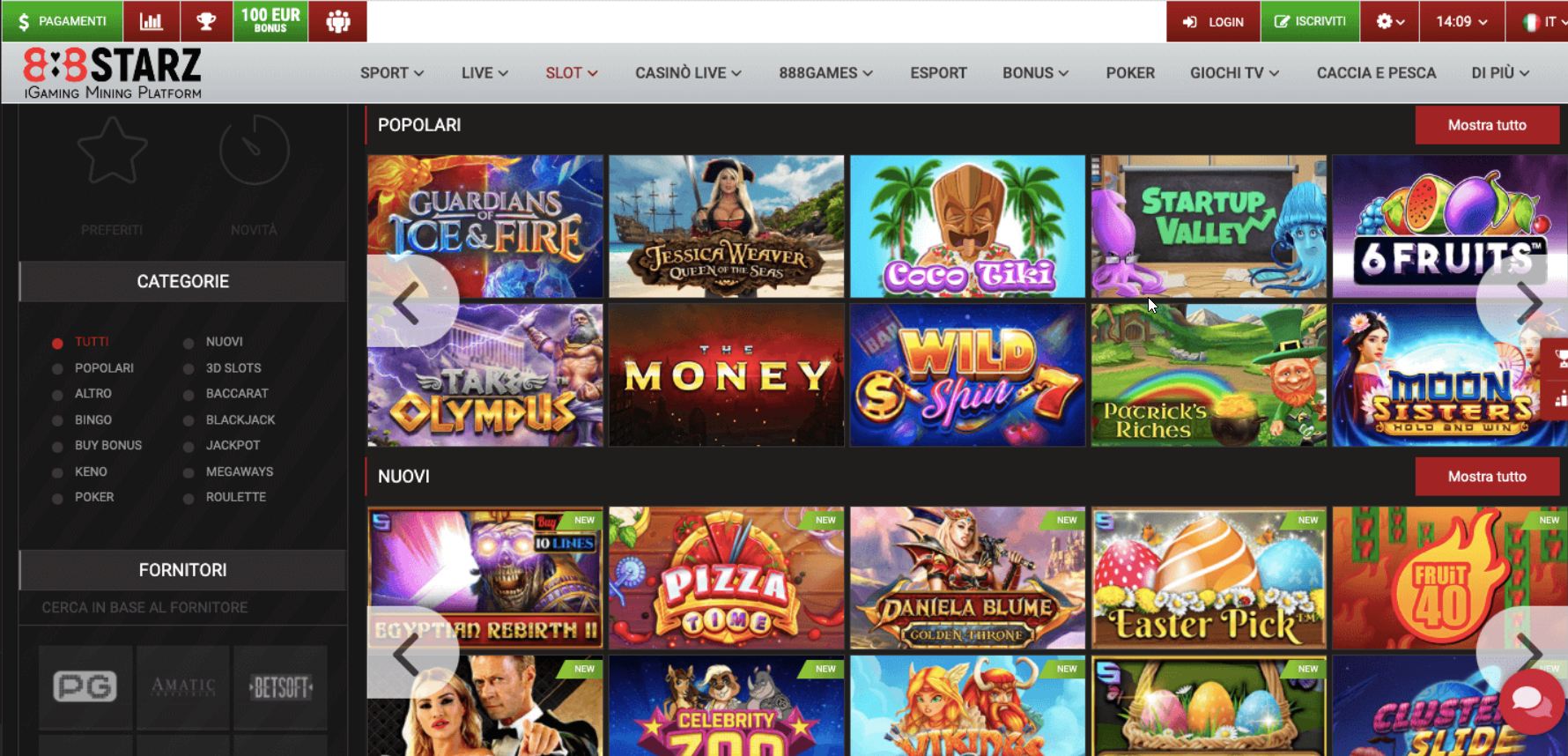 888Starz Casino es una marca de confianza con los mejores juegos de casino y opciones de apuestas deportivas